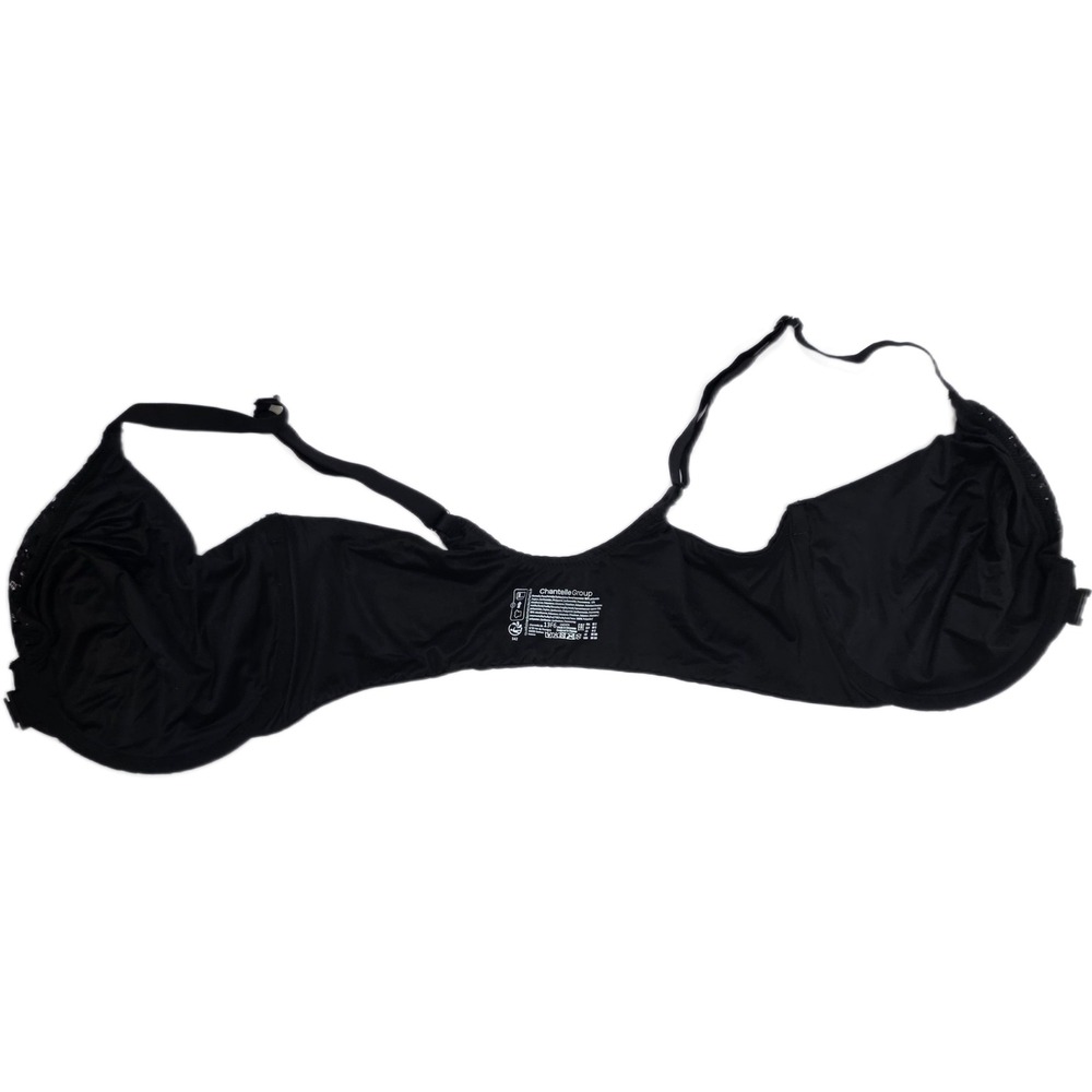 Chantelle Group 36DD Black Lace Front Closure Underwire Bra - Picture 3 of 5